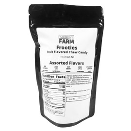 Airmont Farm Frooties Fruit Flavored Chew Candy (1/2 lb) Assorted Flavors