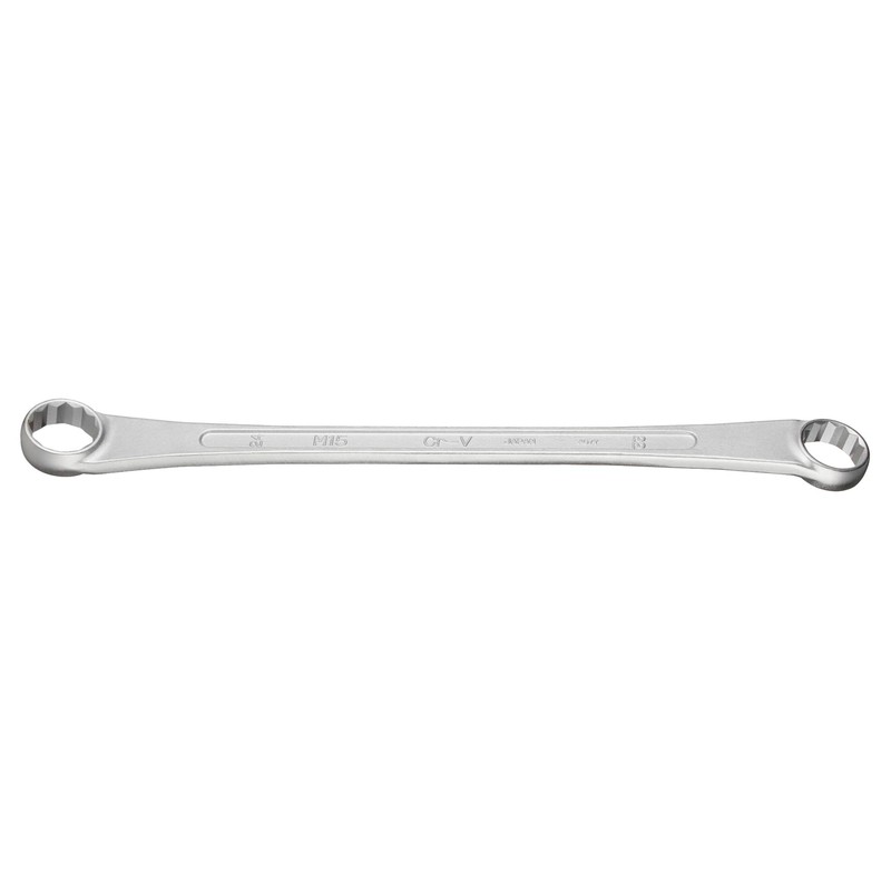 TONE M15-2224 Long Glasses Wrench (15°) Double Side Width 0.9