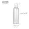Beavorty Plastic Lotion Bottle 250ml 6pcs 250ml Plastic Empty Bottles