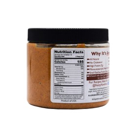 Nutty Novelties Habanero Honey Spicy Peanut Butter - High Protein, Low Sugar Healthy Peanut Butter - All-Natural Peanuts Free of Cholesterol & Preservatives - 2 x 15 Ounces
