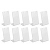 10pcs Acrylic Earring Holder Organizer Ear Studs Jewelry Storage Display