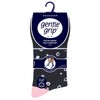 SOCK SHOP GENTLE GRIP Non-Binding Cotton Crew Socks 3pr Womens