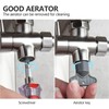 Tecmolog Faucet Valve Splitter Brass Sink Valve Diverter for Kitchen
