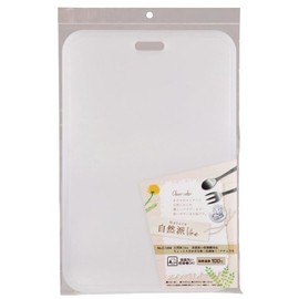 Pearl Metal C-1008 Antibacterial, Slightly Larger, Cutting Board, Natural, Dishwasher Safe, Natural-like Made in Japan