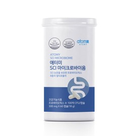Atomy SCI Microbiome 300mg x 60 capsules x 1 box Probiotics Lactobacillus / 애터미 SCI 마이크로바이옴 300mg x 60캡슐 x 1박스 프로바이오틱스 유산균