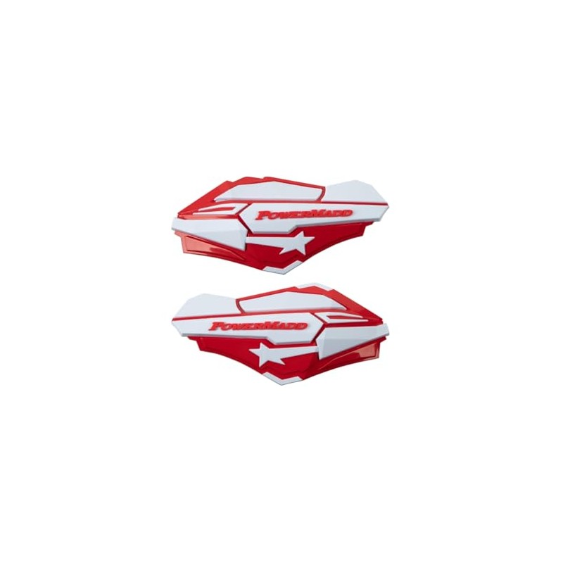 Powermadd 34422 Sentinel Handguards - Red/White