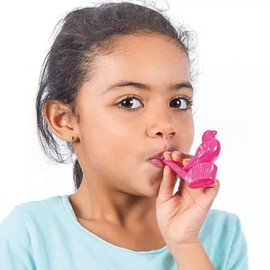 Warbling Waterbird Whistles Party Bag Filler Children's Prizes Toys - Pack of 8