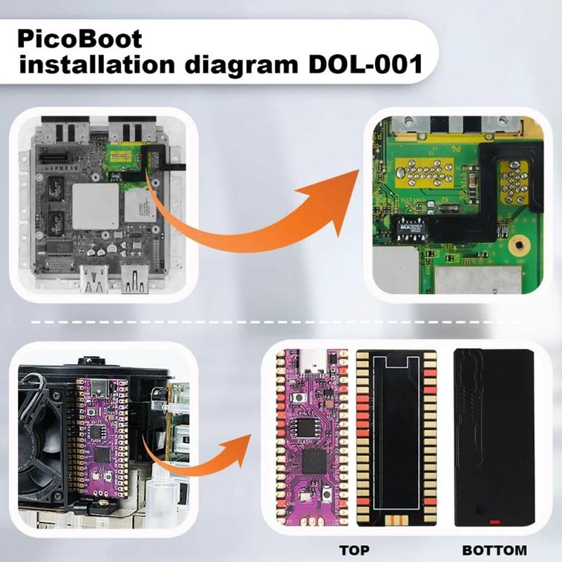 for Picoboot Development Board FPC Flex Ribbon Cable with Micro