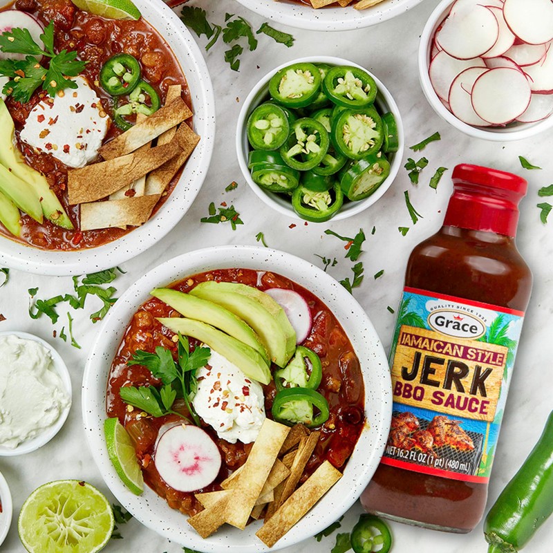 Grace Jamaican Style Marinades & BBQ Sauce Variety Pack -