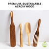 As Seen on TV, Mad Hungry Spurtle 4pc Set, Acacia