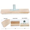 COLLBATH Garden Steel Wire Brush No Handle 2.5cm High Bristles