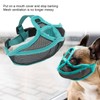 Zerodis Bozal de Perro de Hocico Corto, Malla Transpirable Ajustable,