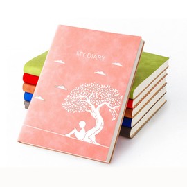 SwiftSweep Diary, Journal, Notebook A5, Notepad, Daily Planner (Pink)