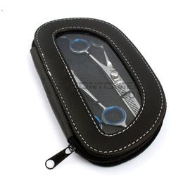 OdontoMed2011 2 Pieces Stainless Steel Professional Hair Cutting & Thinning Scissors Shears Set 6.5" With Black Color Protective Pouch ODM-BTS-20