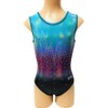 LIL'FOX Gymnastics Leotards for Girls - OMBRE GALAXY - Kids