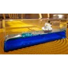 Mascoto Ship Model in Fluid drift bottle, GoingMerry Boat in