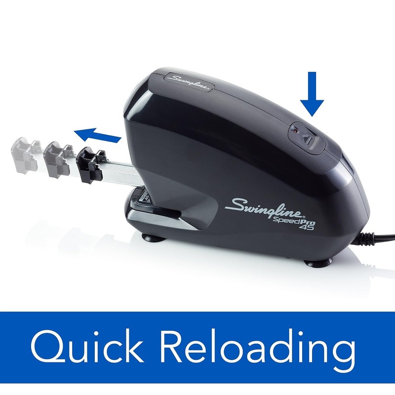 Swingline Electric Stapler, Speed Pro 45 Value Pack, Full Strip,