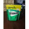 Trident Spearmint 20 Pieces