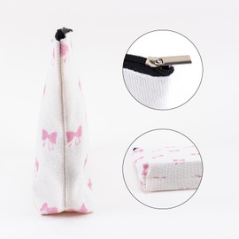 Kimoli Nurse Makeup Bag, Nurse Gifts for Women, Pink Bow Nursing Cosmetic Bag, Accessories for Work