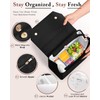 Luxury Lunch Box Women - Adult Vegan Leather Lunch Bag