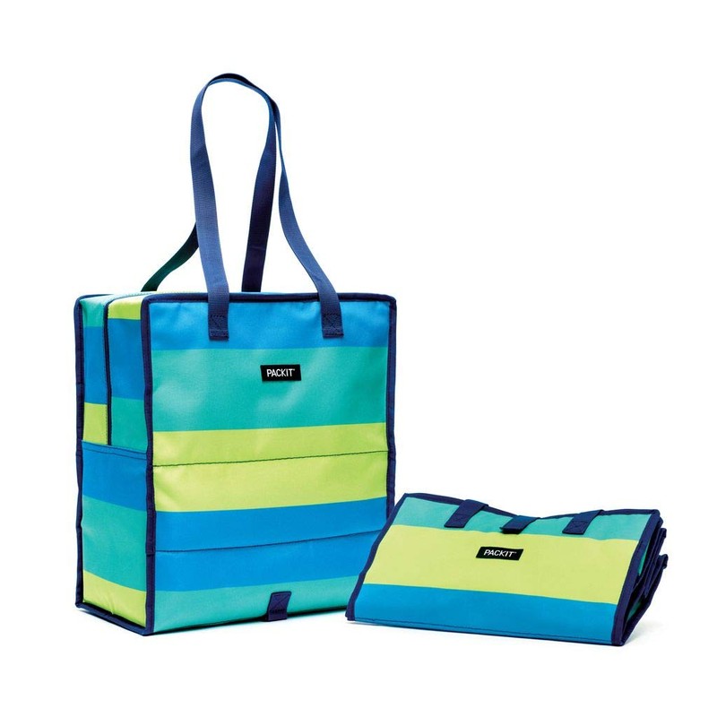 PackIt - Bolsa para alimentos congelable, rayas (Fresh Stripe), Una