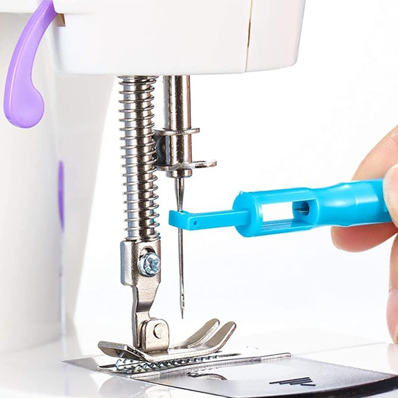 Sewing Machine Needle Threader 2 Pieces Machine Needle Threaders, Automatic