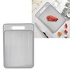 4 in 1 Defrosting Tray Cutting Board, Double Sided Chopping