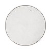 Kate and Laurel Gribben Modern Round Marble Side Table, 14