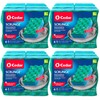 O-Cedar Multi-Use Scrunge Scrub Sponge 6 Count (Pack of 4)