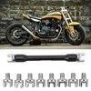 Motorcycle Spoke Wrench Set Spoke Spanner Kit with 10 Interchangeable