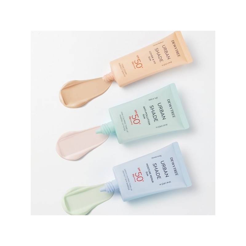 Dewy Tree 어반쉐이드 파데프리 커버앤핏 톤업 선크림 대용량 40ml /