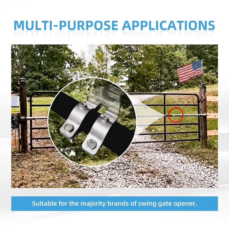 Universal Tube Gate Bracket Kit for Automatic Swing Gate Opener