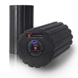 Victor.Fitness Revive Roller 3-Speed Vibrating Foam Massage Roller - High Intensity Vibration for Muscle Recovery, Trigger Points, Mobility, Sports Massage, Therapy