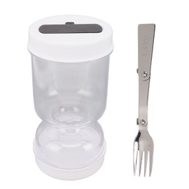 Pickles Storage Container Sealed Wide Mouth Design Dry Wet Separation with Fork Pickle Flip Jar for Olives Cucumbers Onions