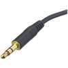 adaptare 10006 Audiokabel 3,5mm Klinkenstecker auf 3,5mm Klinkenstecker, vergoldete Kontakte,