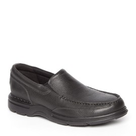 Rockport mens Eureka Plus Slip on Oxford, Black, 10.5 Wide US