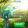 YOOYHHOME Solar Powered Mole Repellent - 3 Modes, IPX7 Waterproof,