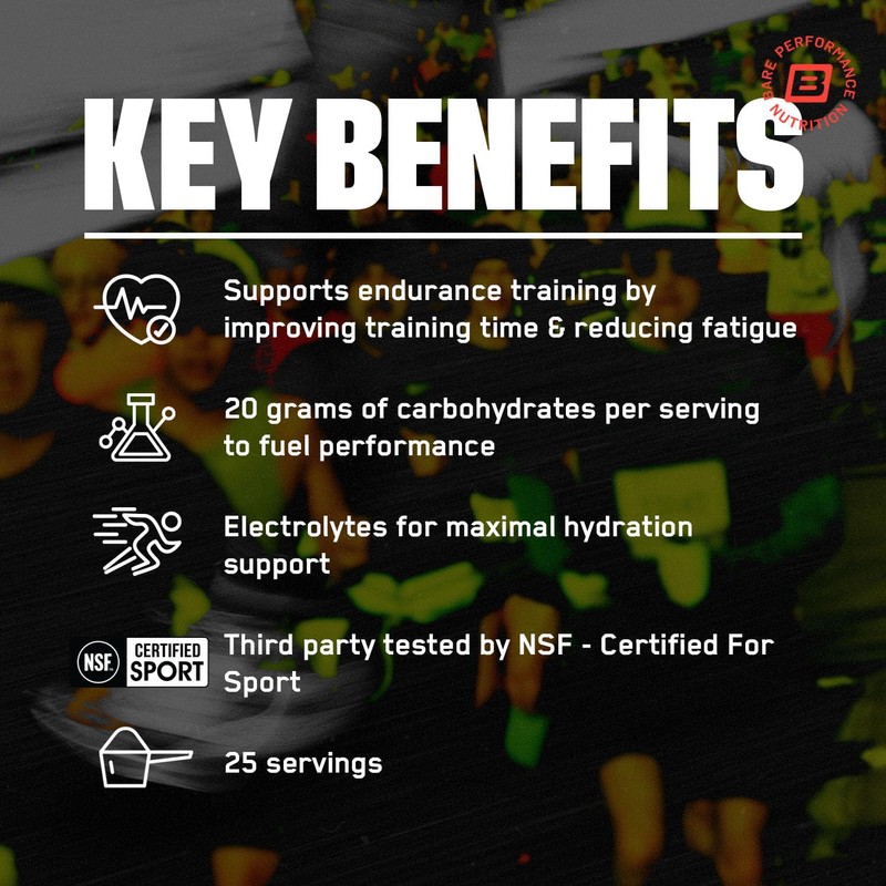 BARE PERFORMANCE NUTRITION, BPN G.1.M Go One More Sport, Endurance