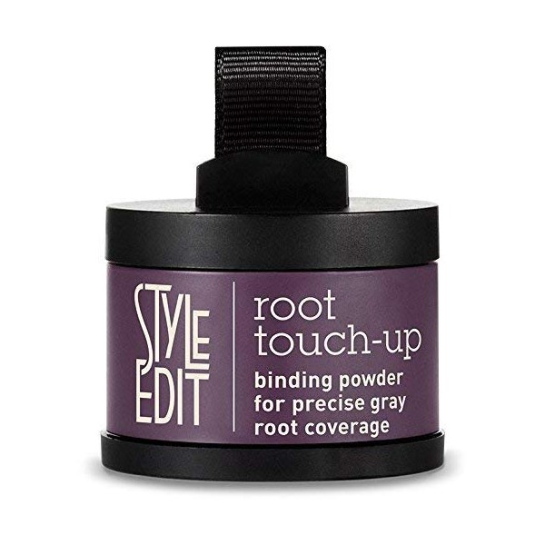 Style Edit Root Touch Up, to Cover Up Roots and Grays, Black Hair Color
