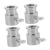 Hohopeti 4pcs Fork Limit Cover Grill Spit Rod Stop Spit