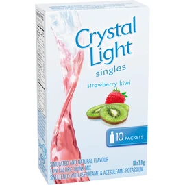 Crystal Light Strawberry Kiwi Singles, 3g