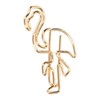 100pcs Flamingo Paper Clip Cute Animal Shape File Note Page