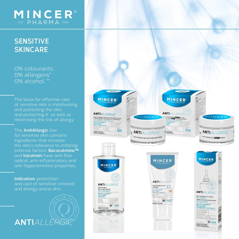 Mincer Pharma Anti Allergic Anti-Redness Anti-Ageing Day and Night Face