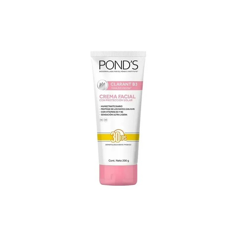 Ponds Crema Facial Con Protector Solar 30fps 200g