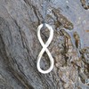 William Sturt Infinity Pendant Infinity Loop Necklace Handmade in Fine