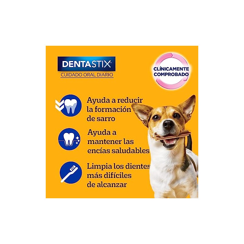 PEDIGREE - Snack para Perros Adultos Dentastix, Razas Pequeñas, Cuidado