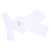 Horse Riding Stock Tie Equestrian Pre Tied Brooch Cotton Adult