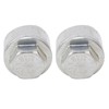 1 Pair Oxygen Sensor Weld Bung M18 X 1.5mm Notched