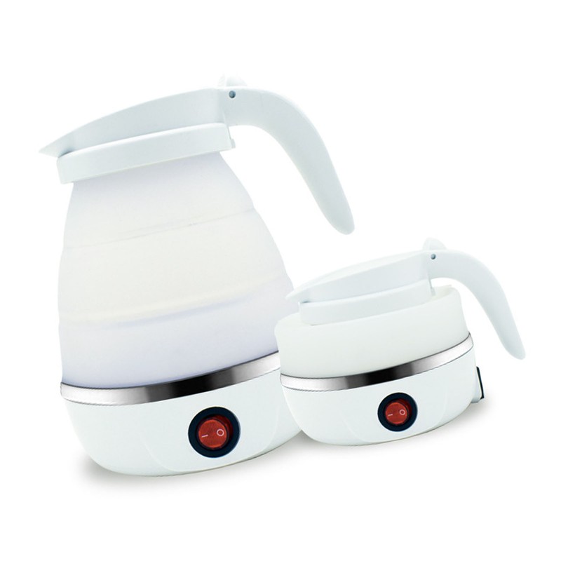 Portable Silicone Folding Travel Electric Kettle Collapsible Electric Kettle for