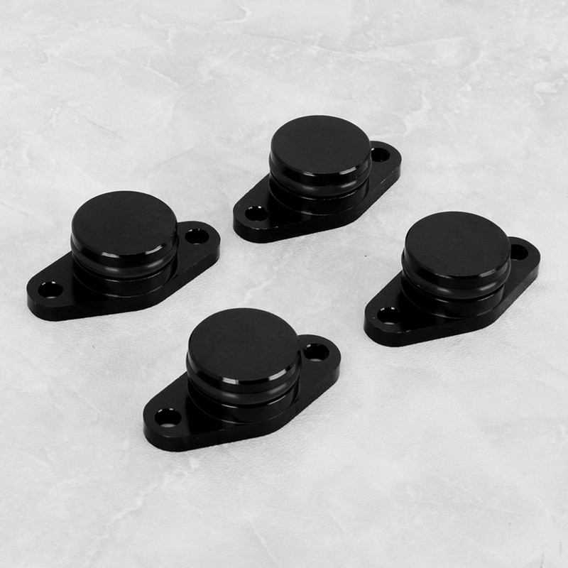 4x22mm Engine Swirl Flaps Delete Blanking Plug with Rubber Gaskets